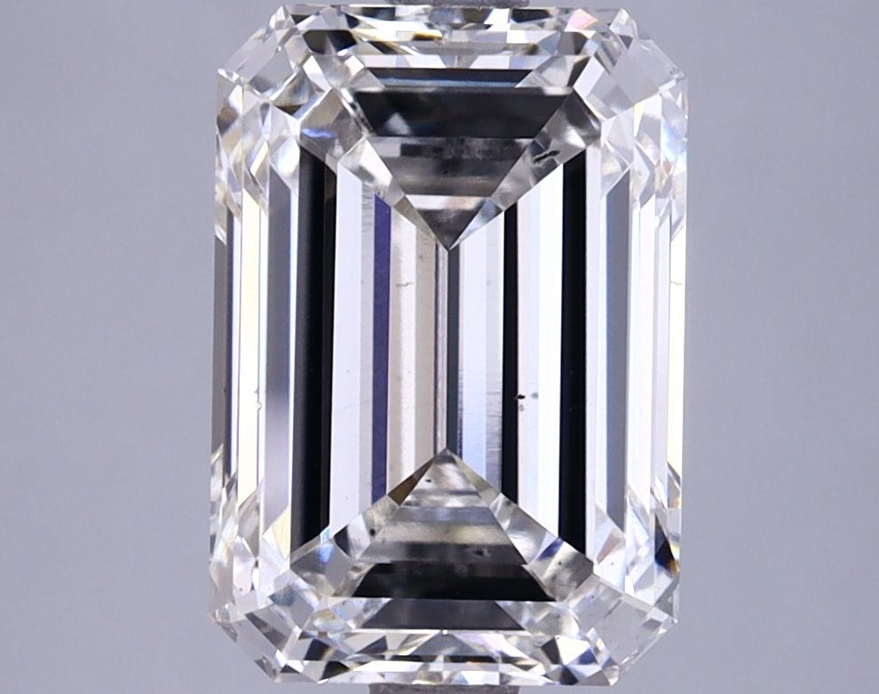3.63 ct. emerald Lab Grown Diamond front image