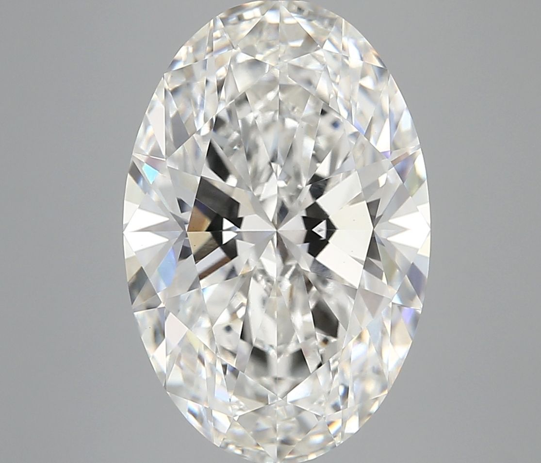 7.30 ct. oval Lab Grown Diamond front image