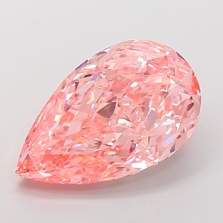 9.19 ct. pear Lab Grown Diamond front image