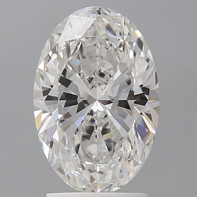 2.54 ct. oval Lab Grown Diamond front image