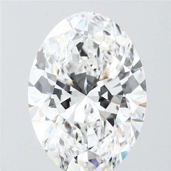 3.08 ct. oval Lab Grown Diamond front image