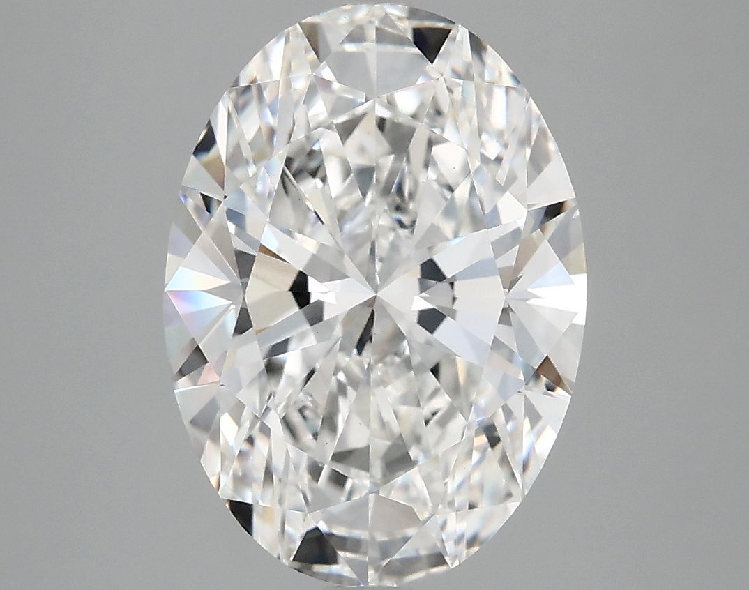 4.10 ct. oval Lab Grown Diamond front image