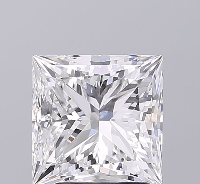 3.03 ct. princess Lab Grown Diamond front image