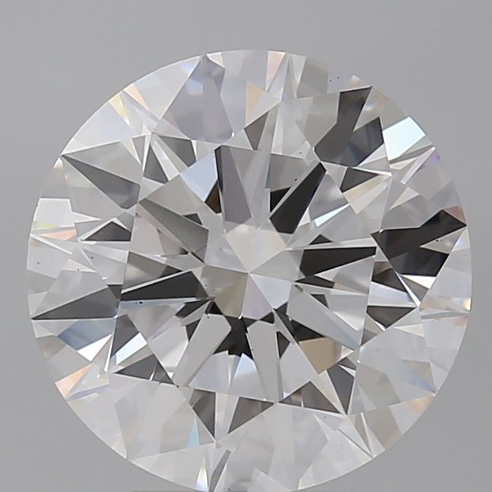 5.58 ct. round Lab Grown Diamond front image