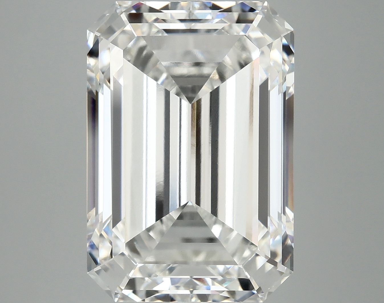 11.13 ct. emerald Lab Grown Diamond front image
