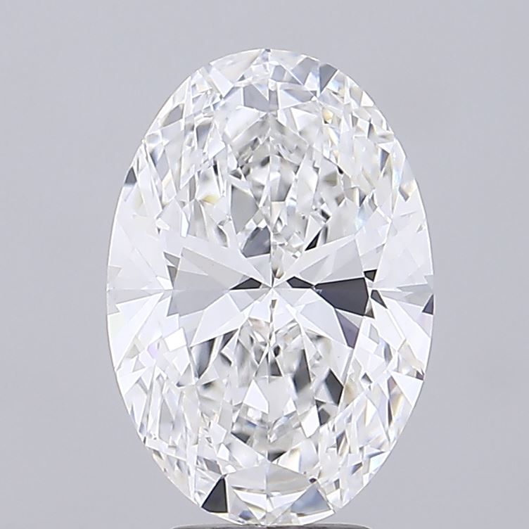5.02 ct. oval Lab Grown Diamond front image