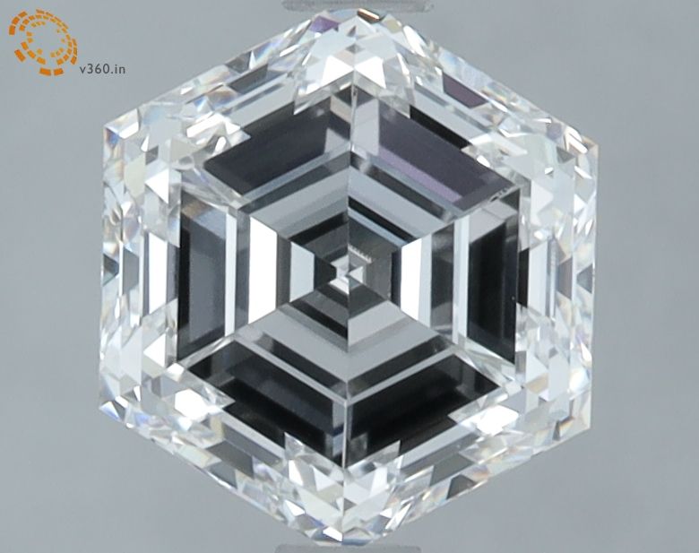 2.2 ct lab-grown Hexagonal Diamond