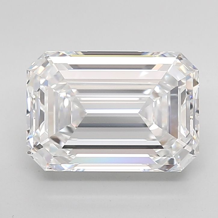 4.30 ct. emerald Lab Grown Diamond front image