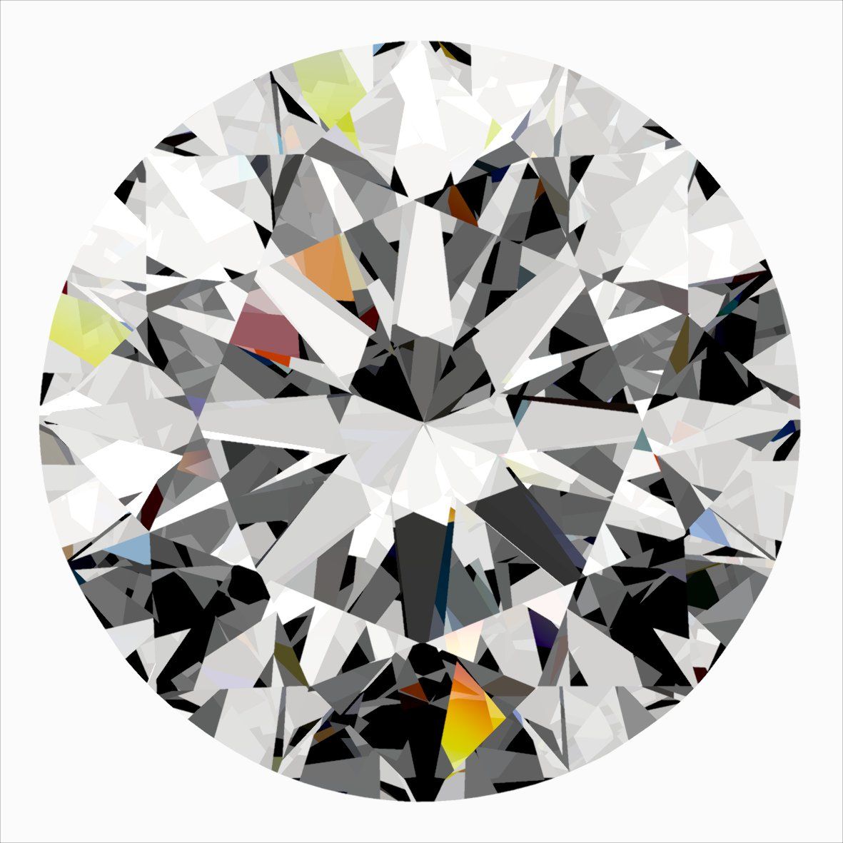 0.32 ct Round diamond