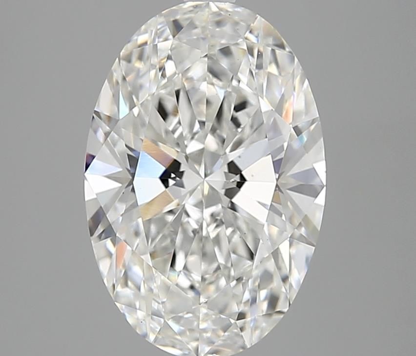 3.28 ct. oval Lab Grown Diamond front image
