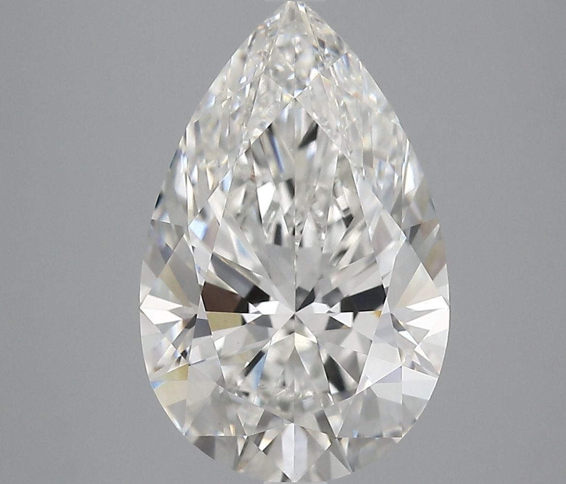 4.60 ct. pear Lab Grown Diamond front image