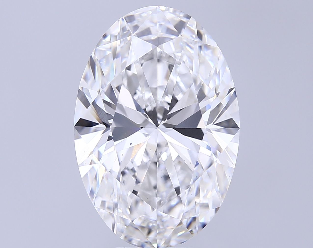 10.07 ct. oval Lab Grown Diamond front image