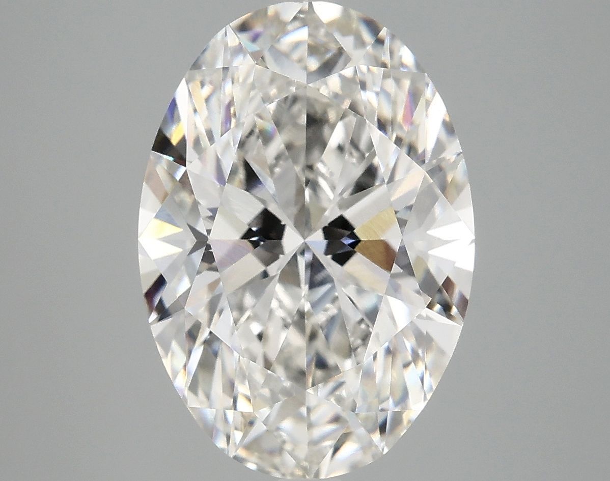 5.02 ct. oval Lab Grown Diamond front image
