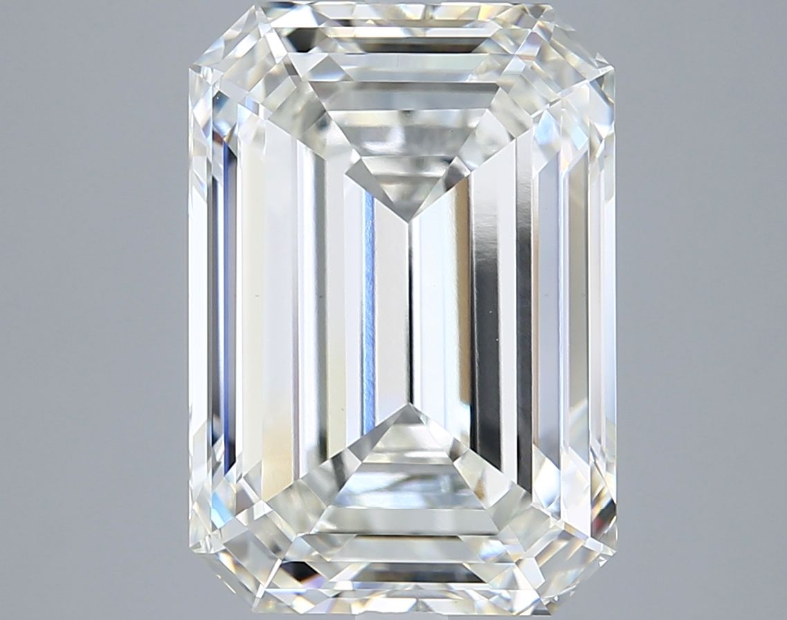 10.11 ct. emerald Lab Grown Diamond front image