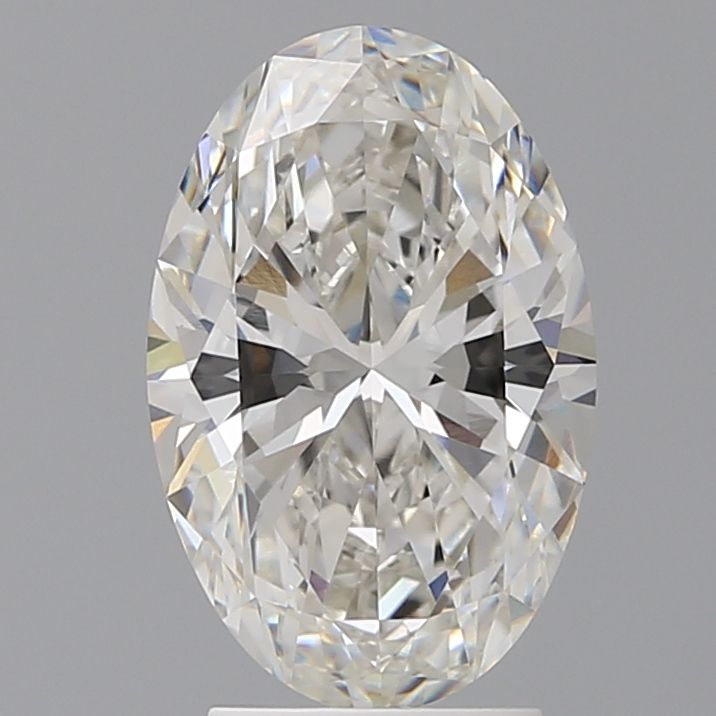 3.08 ct. oval Lab Grown Diamond front image