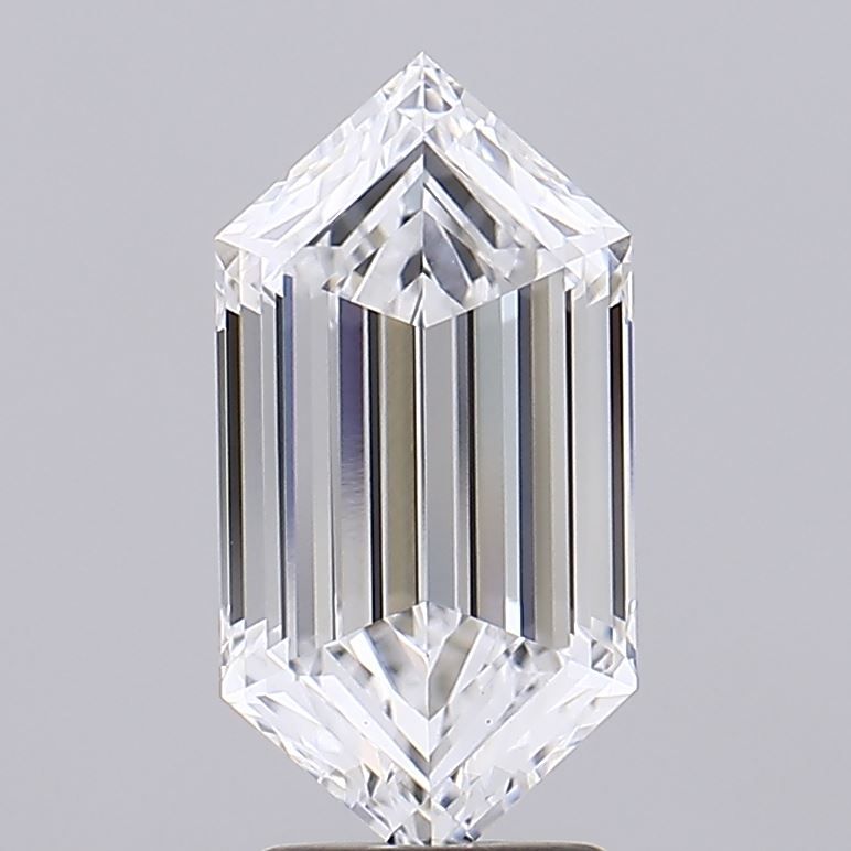 3.23 ct lab-grown Hexagonal Diamond