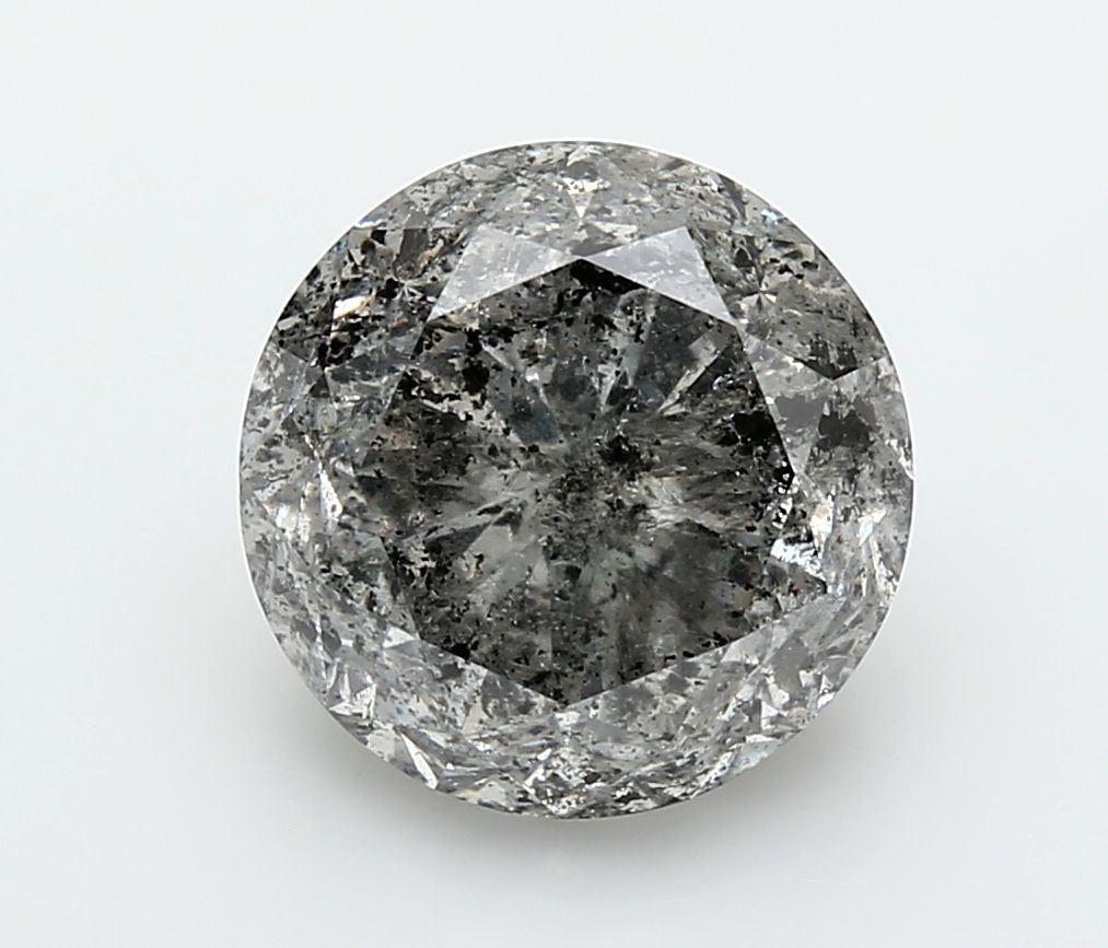 Diament 7.11 ct Fancy Gray/I3