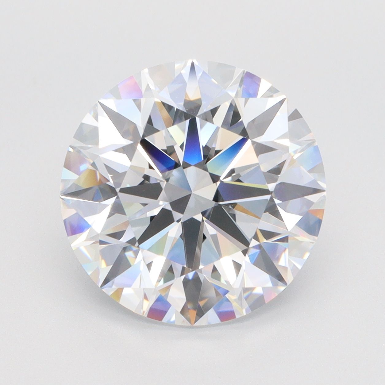 6.08 ct. round Lab Grown Diamond front image