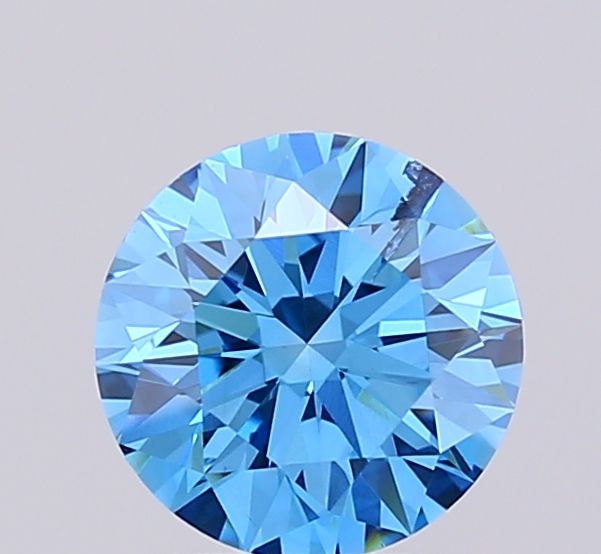 1.52 CT Fancy Vivid Blue ROUND