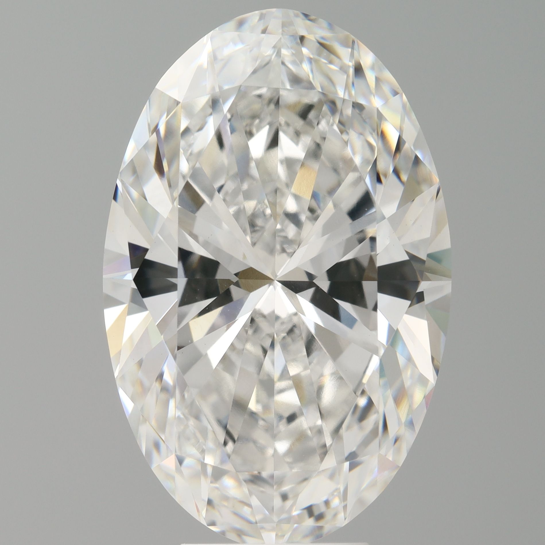 8.05 ct. oval Lab Grown Diamond front image