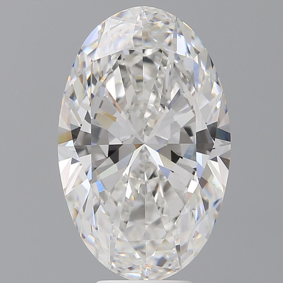 7.56 ct. oval Lab Grown Diamond front image