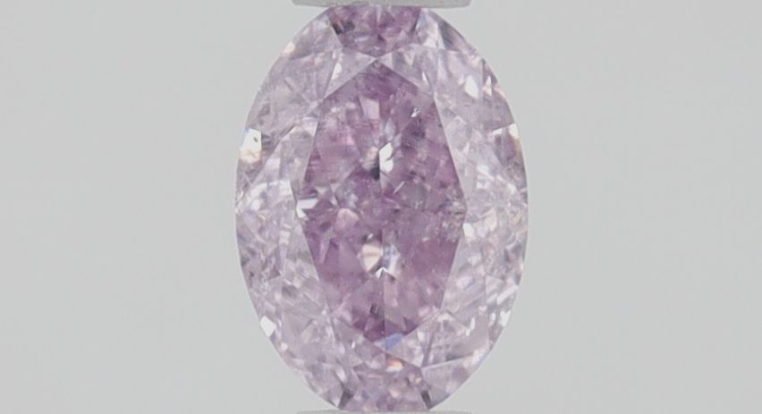 Diament 0.31 ct Fancy Intense Pink Purple/I1