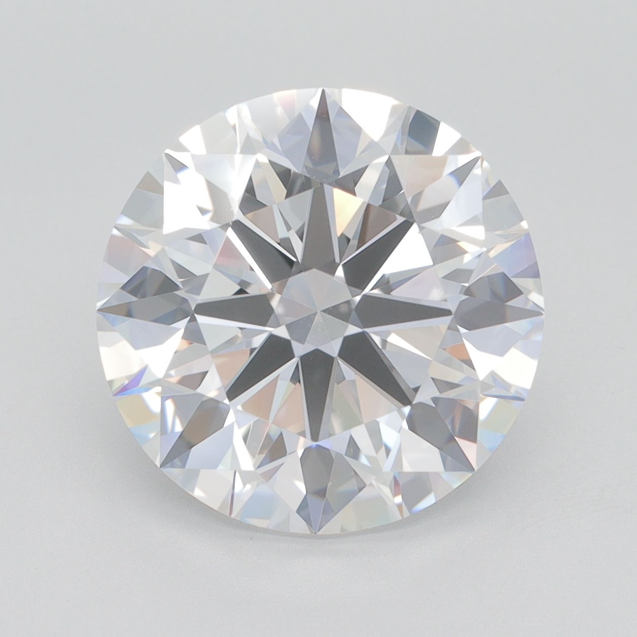 5.87 ct. round Lab Grown Diamond front image
