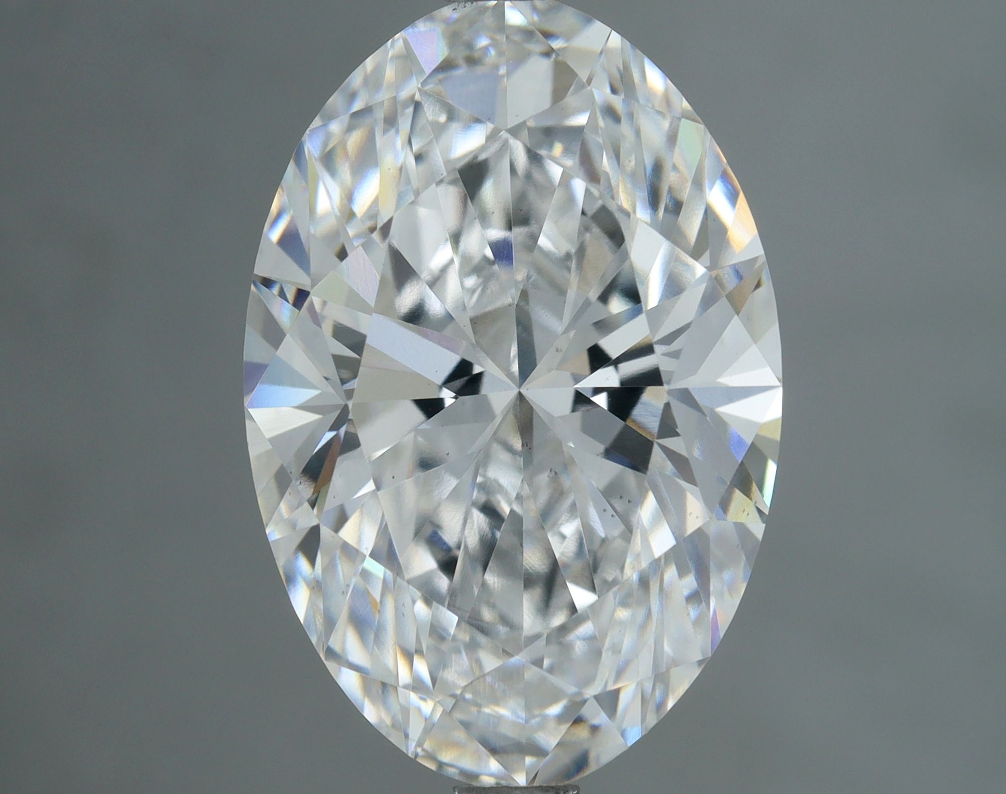 4.70 ct. oval Lab Grown Diamond front image