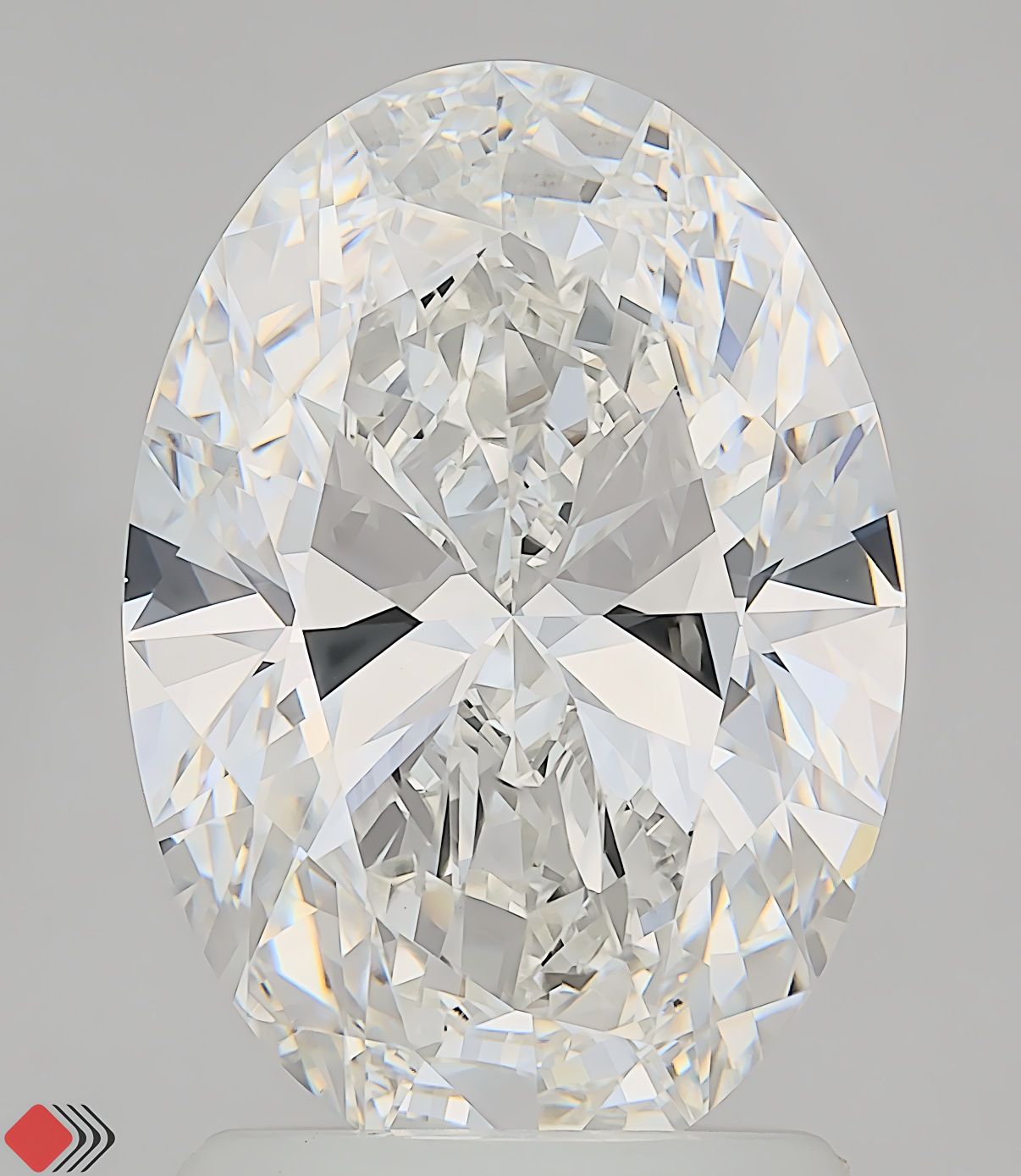 2.00 ct. oval Lab Grown Diamond front image