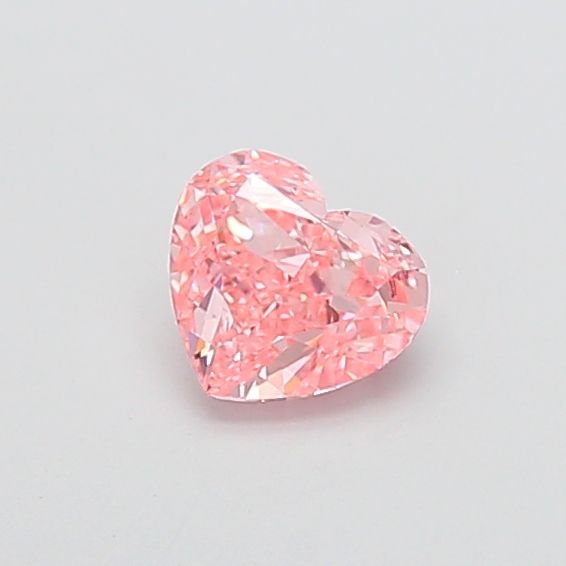 1.01 CT Fancy Vivid Pink HEART