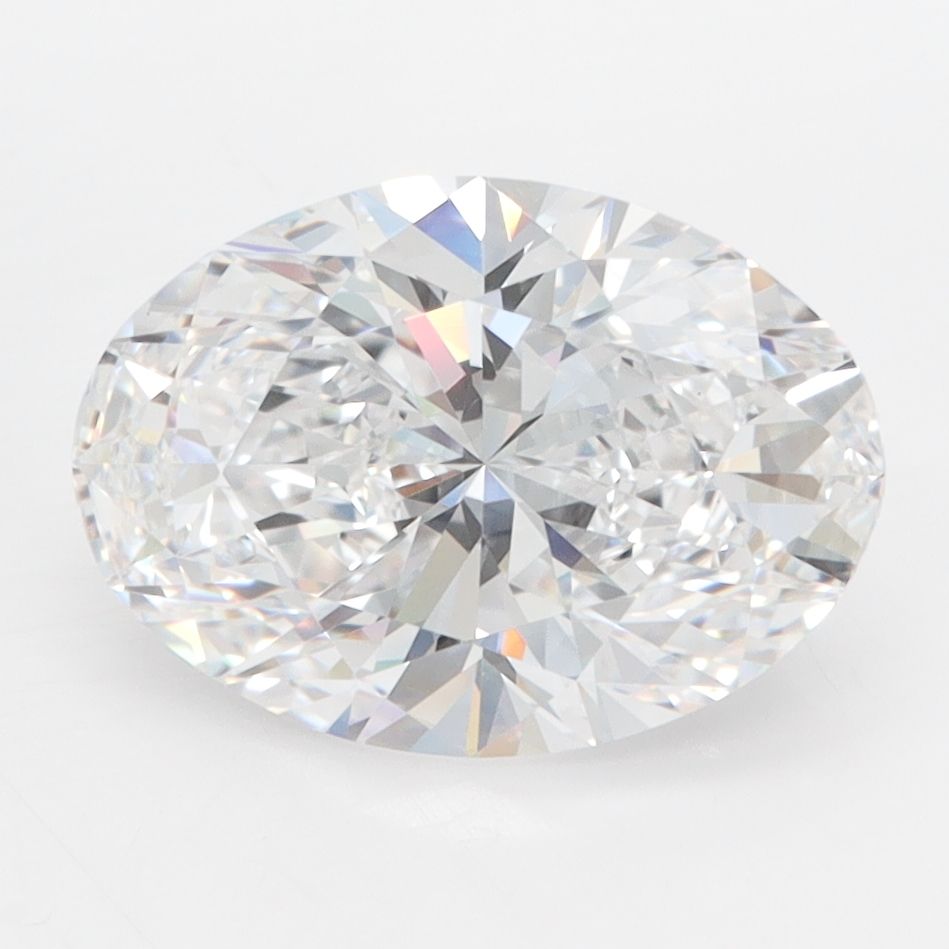 2.85 ct. oval Lab Grown Diamond front image
