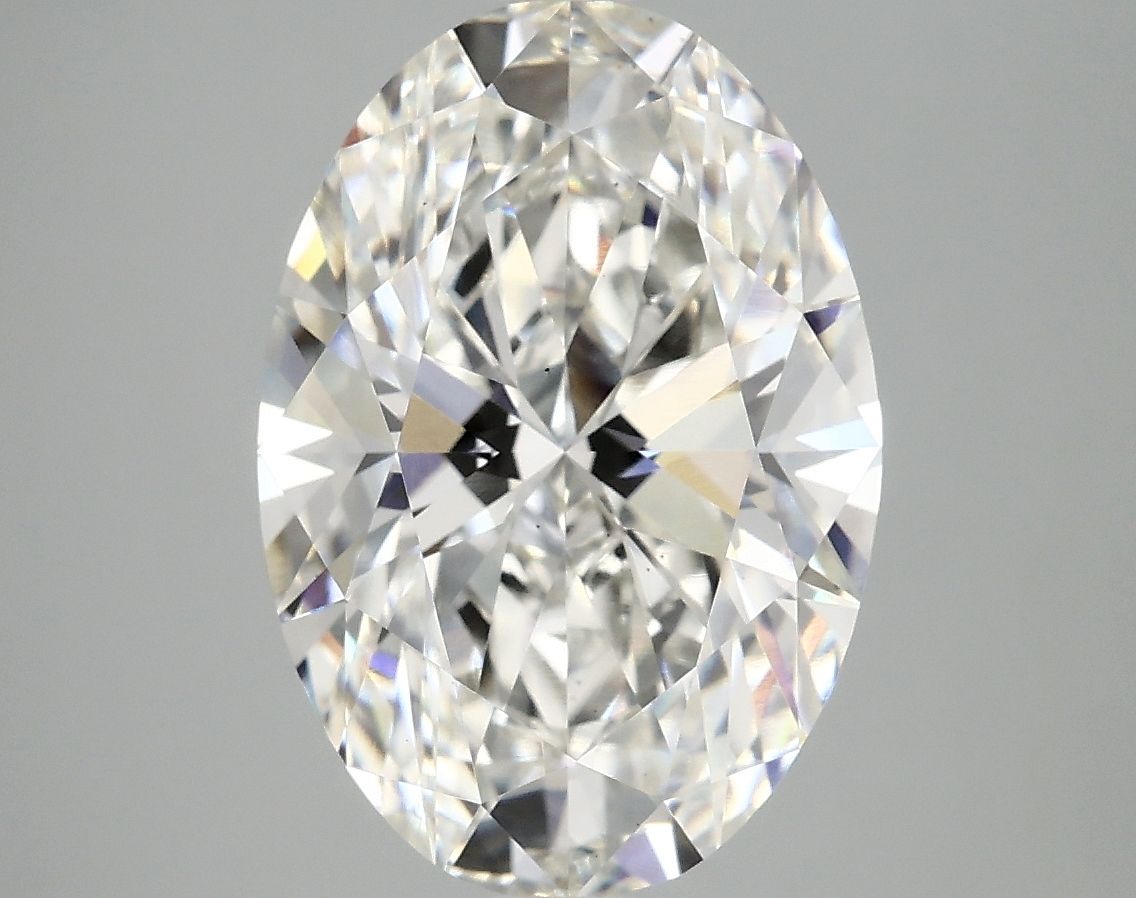 4.58 ct. oval Lab Grown Diamond front image