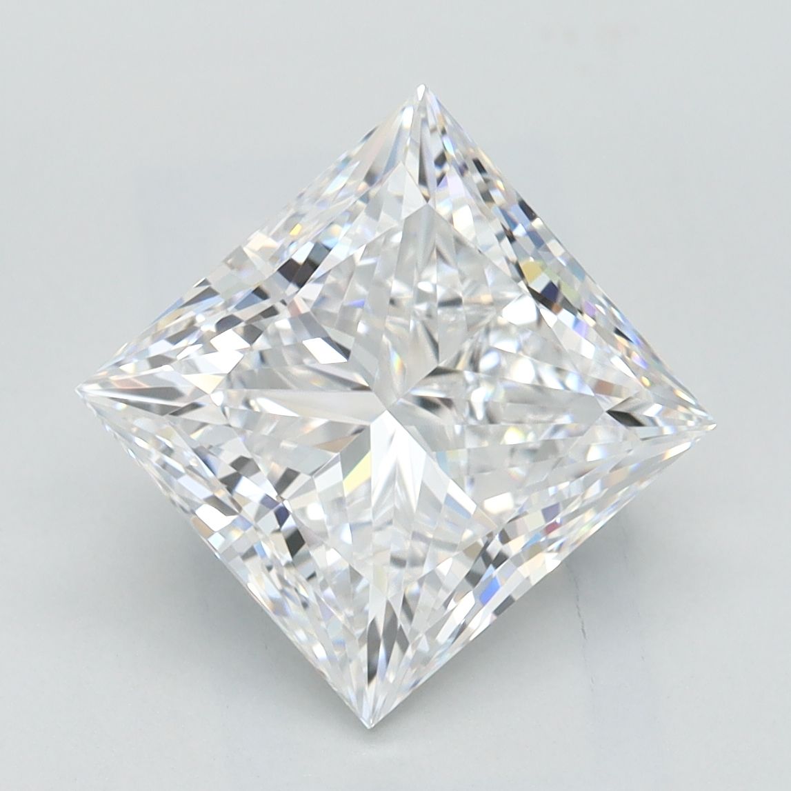 3.14 ct. princess Lab Grown Diamond front image