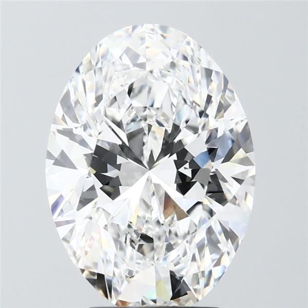 4.07 ct. oval Lab Grown Diamond front image