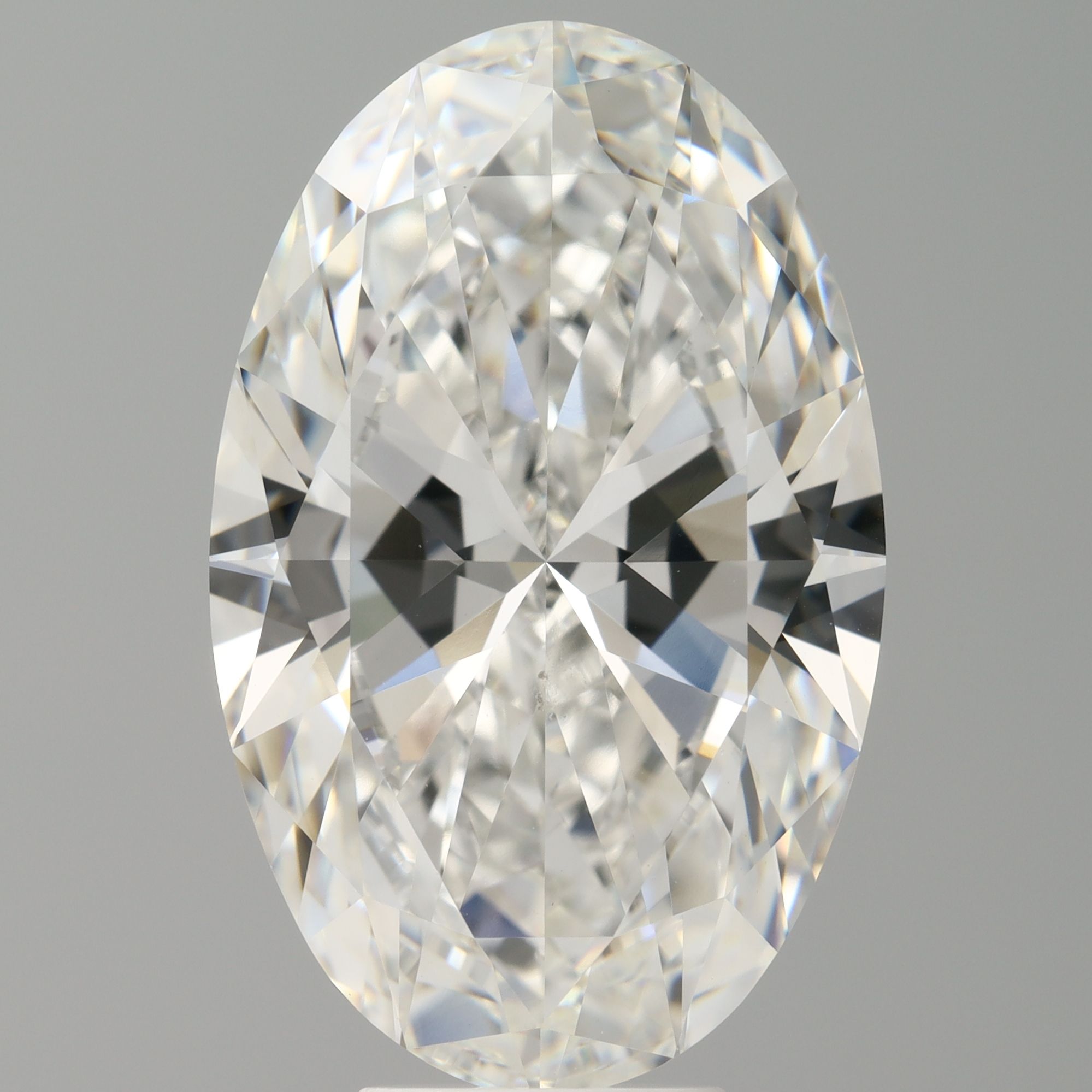 8.04 ct. oval Lab Grown Diamond front image