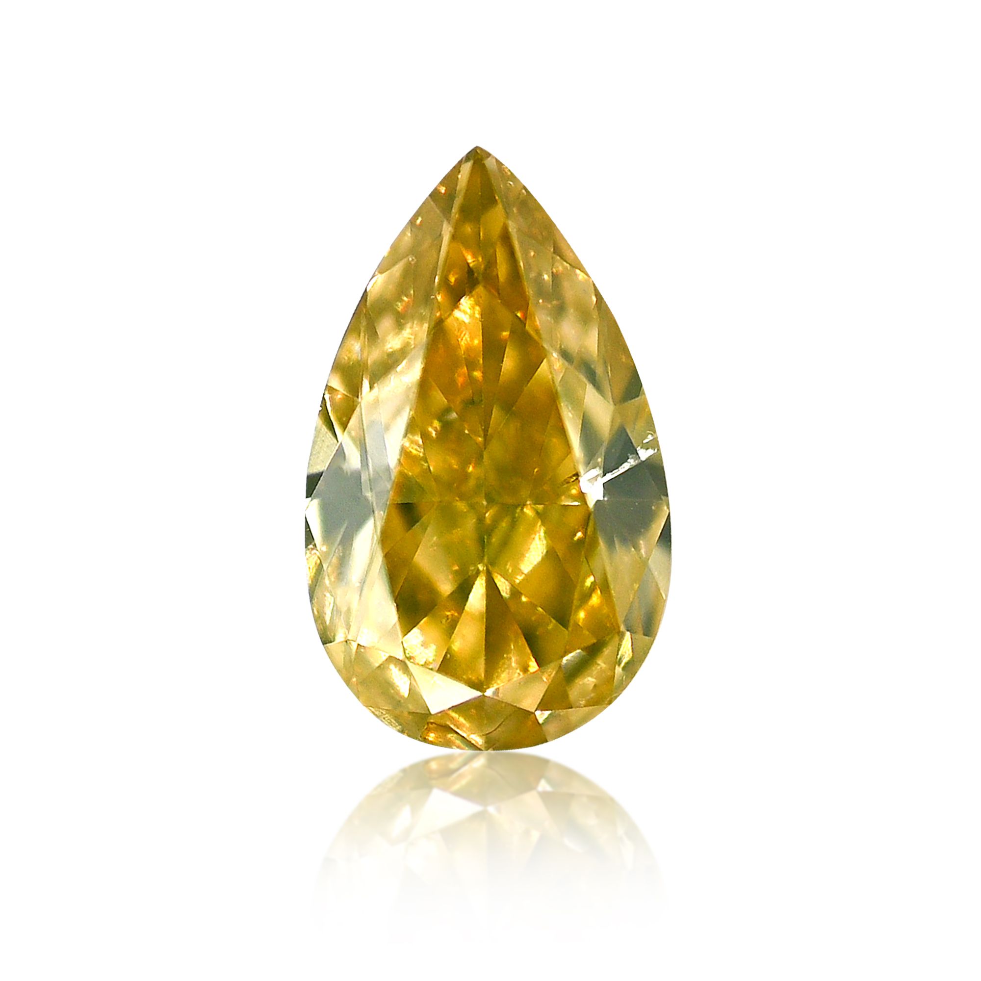 Diament 0.52 ct Fancy Intense Yellow/I1