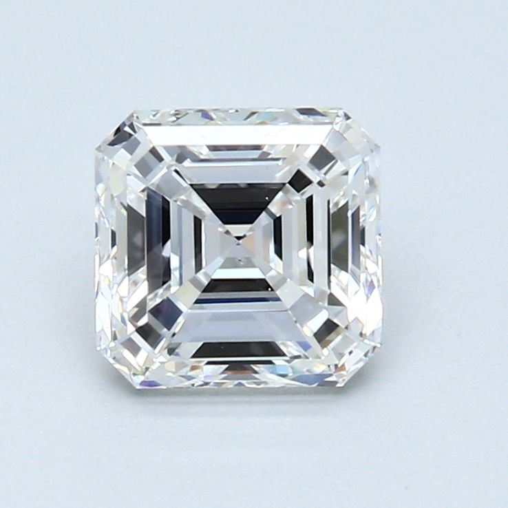 Diamant Asscher 1.50 ct - Couleur D - Pureté SI1