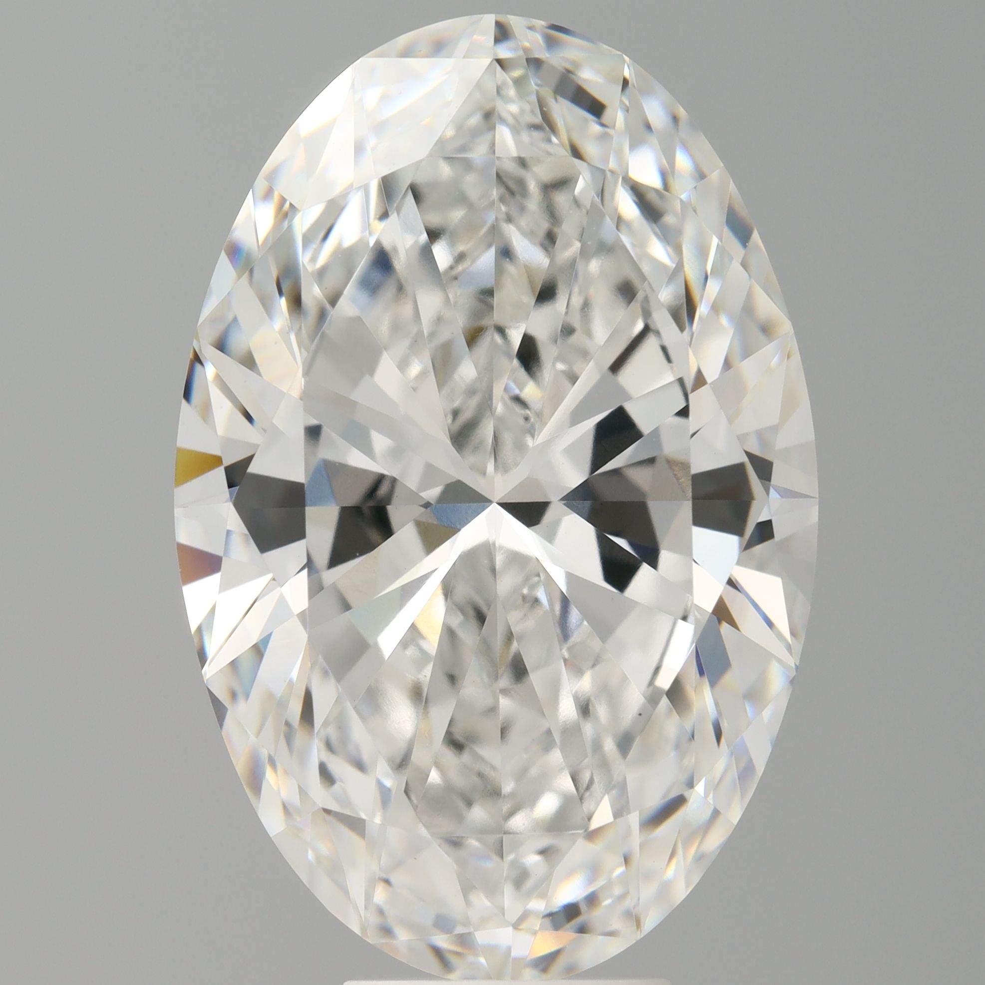 9.07 ct. oval Lab Grown Diamond front image