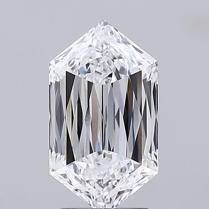 2.33 ct lab-grown Hexagonal Diamond