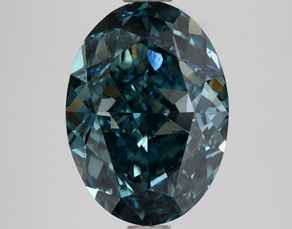3.10 ct. oval Lab Grown Diamond front image
