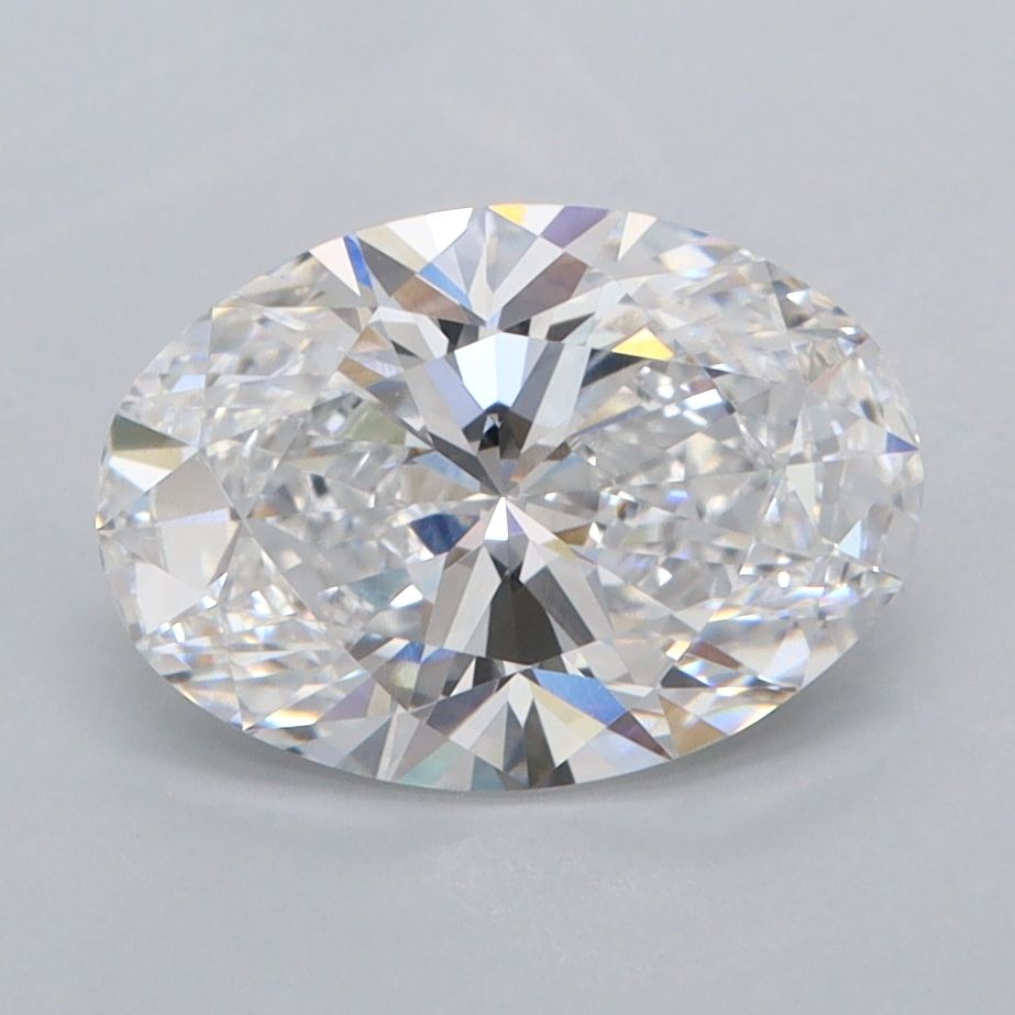 2.02 ct. oval Lab Grown Diamond front image