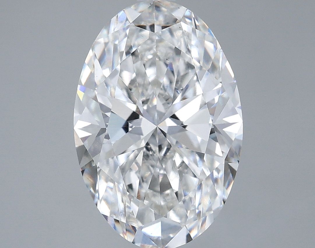 4.06 ct. oval Lab Grown Diamond front image