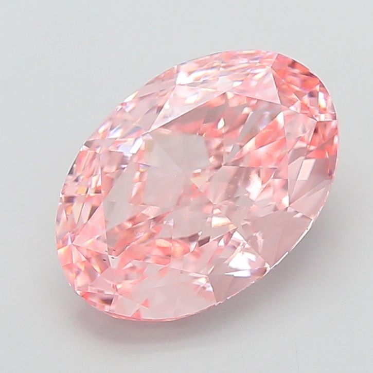 6.02 ct. oval Lab Grown Diamond front image