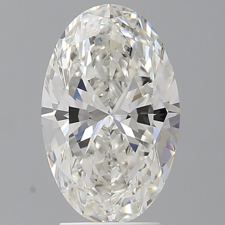 3.53 ct. oval Lab Grown Diamond front image