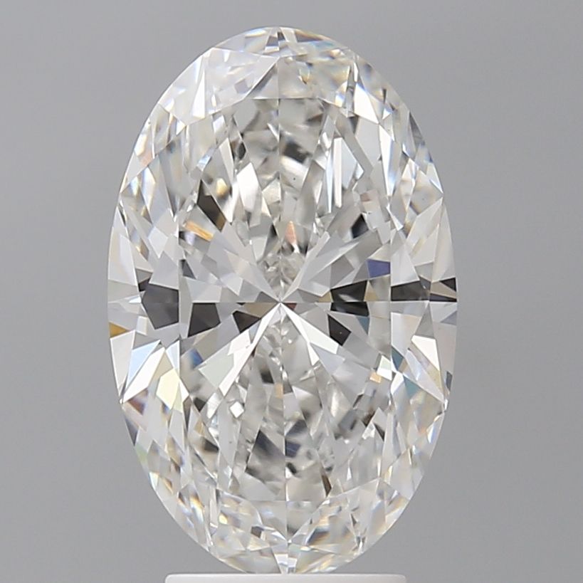 4.10 ct. oval Lab Grown Diamond front image