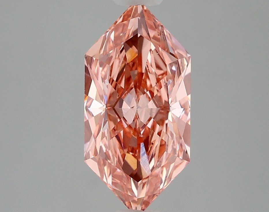 1.48 CT Fancy Vivid Pink HEXAGONAL