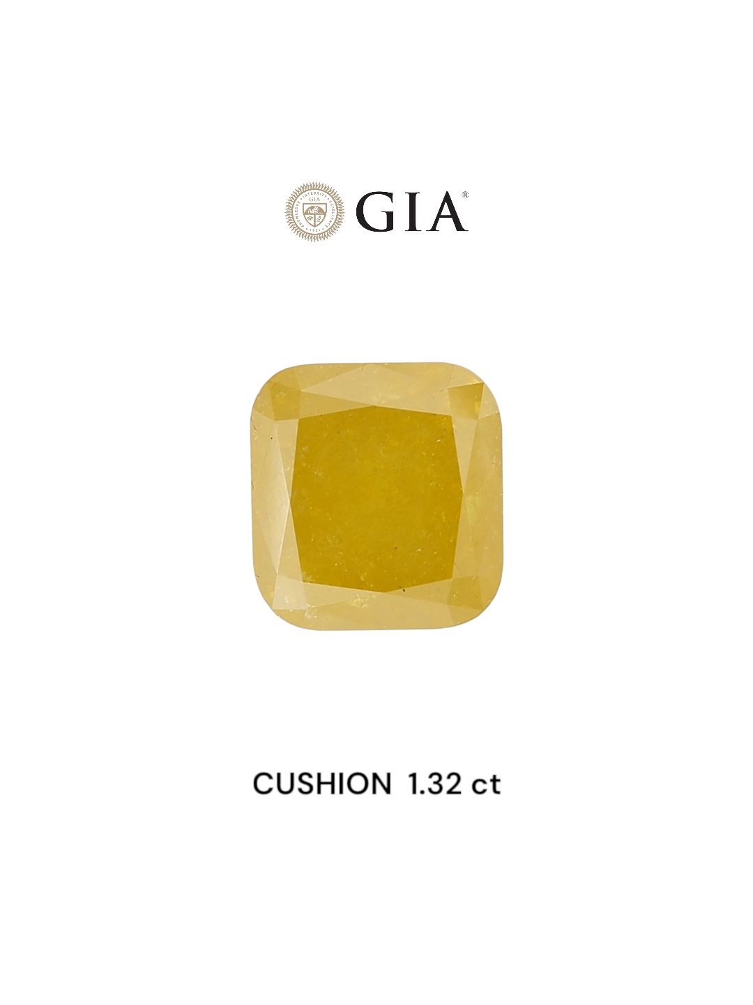 Diament 1.32 ct Fancy Intense Orangey Yellow/