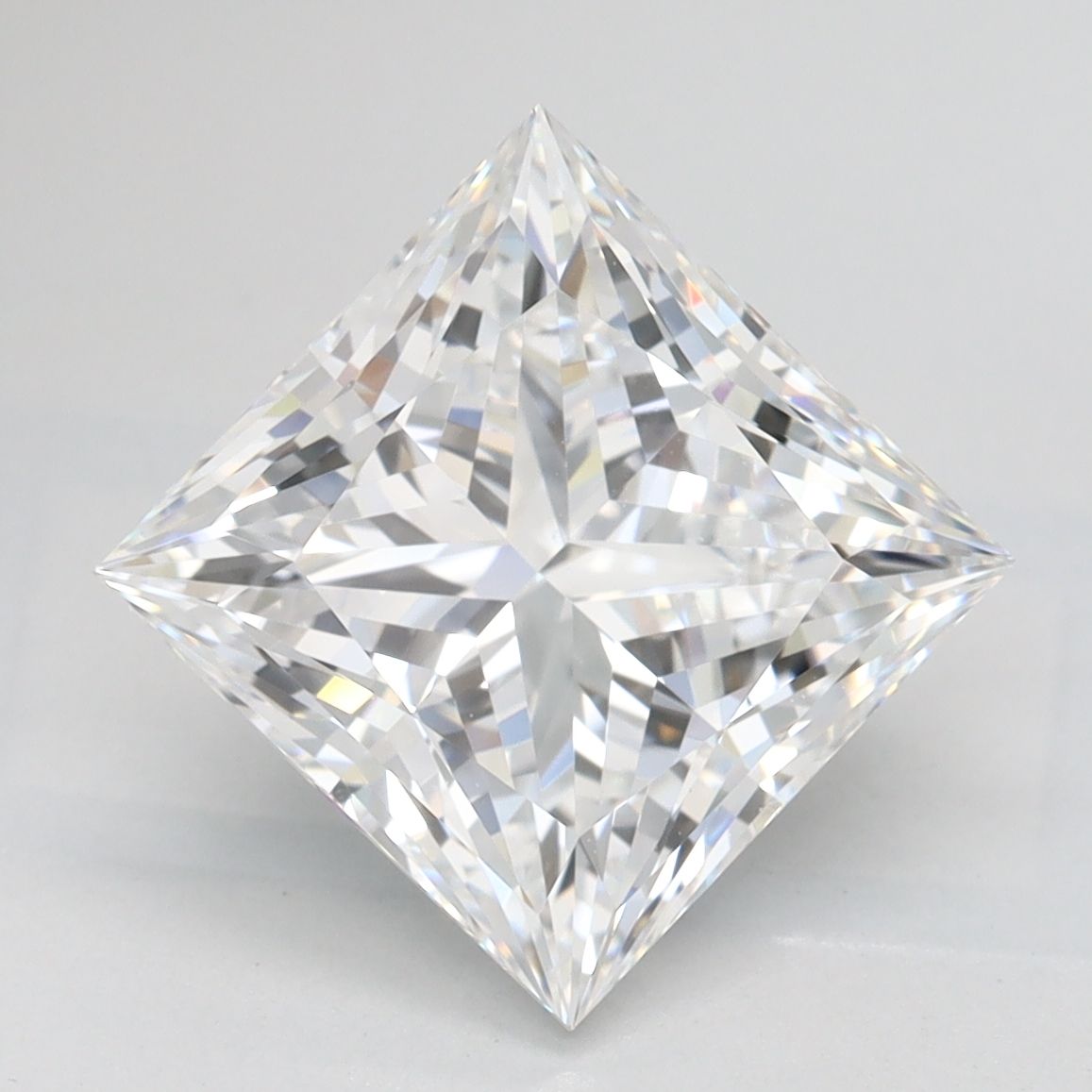 3.36 ct. princess Lab Grown Diamond front image