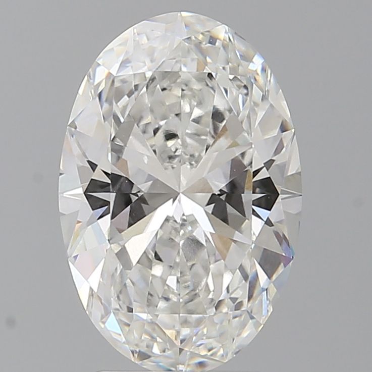 3.60 ct. oval Lab Grown Diamond front image