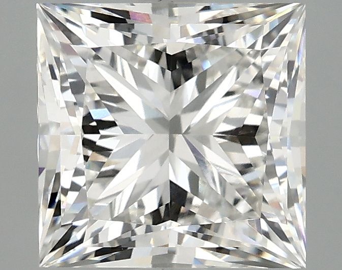 3.02 ct. princess Lab Grown Diamond front image